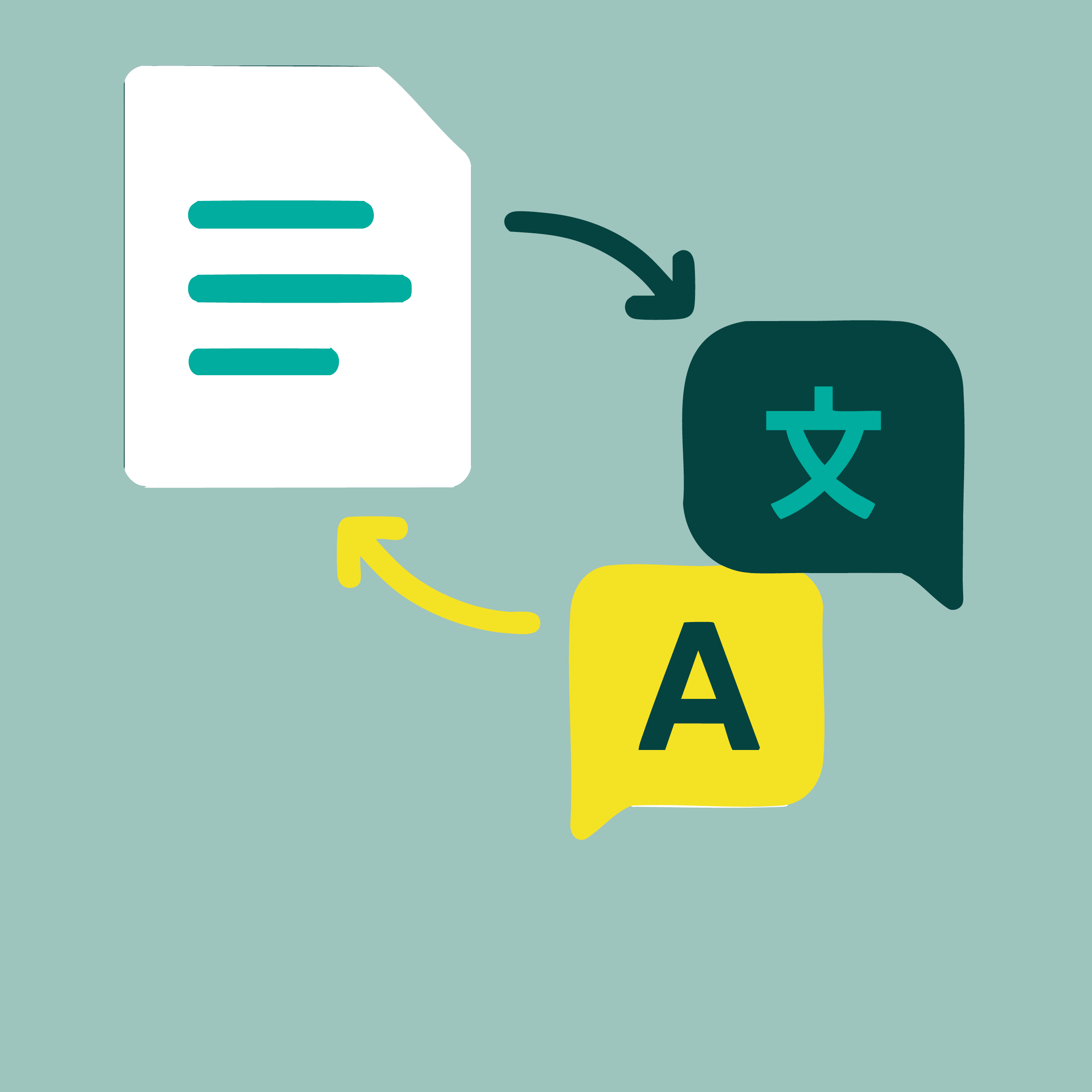 Automatic goods translation