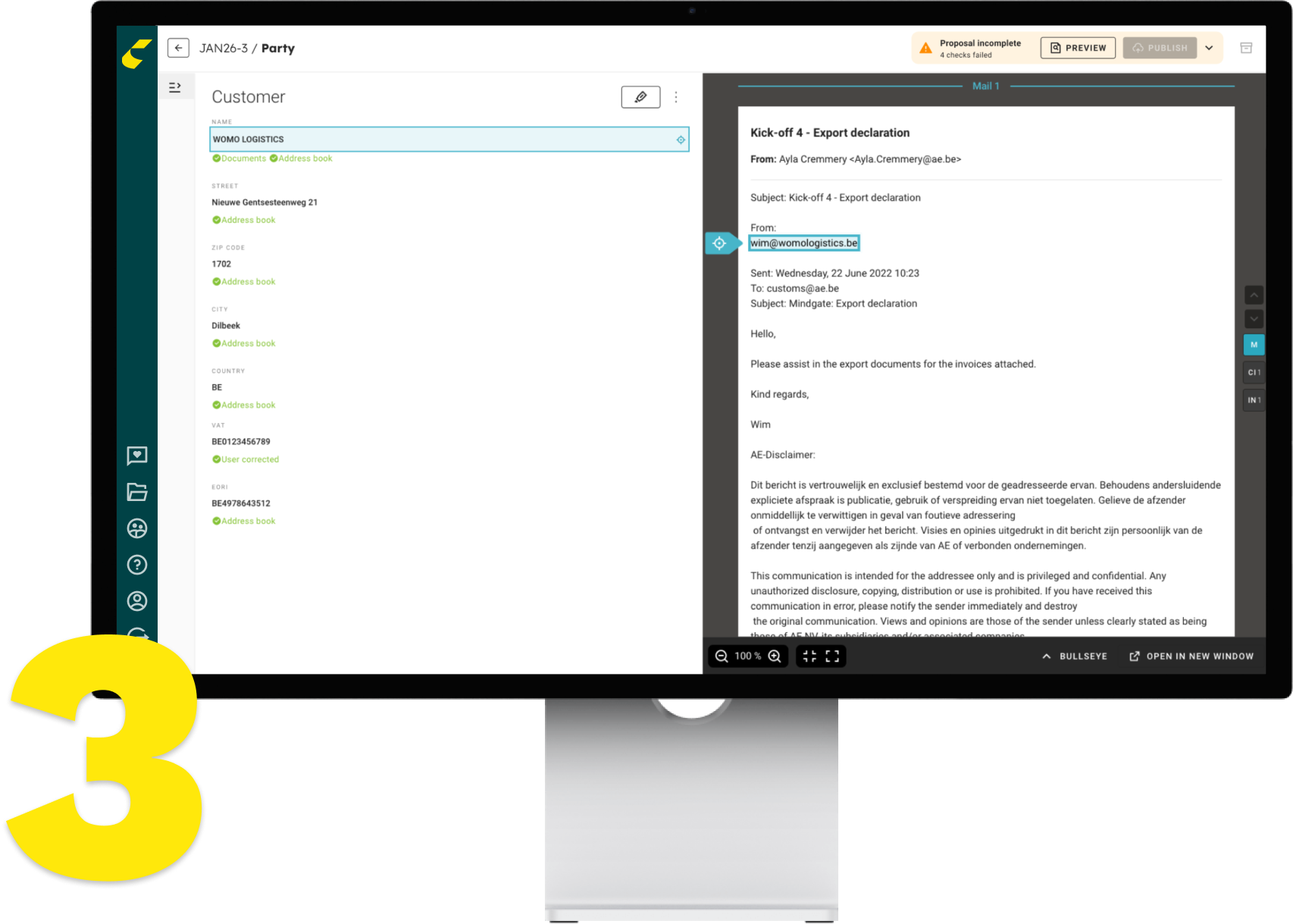 Stap 3 Review & submit