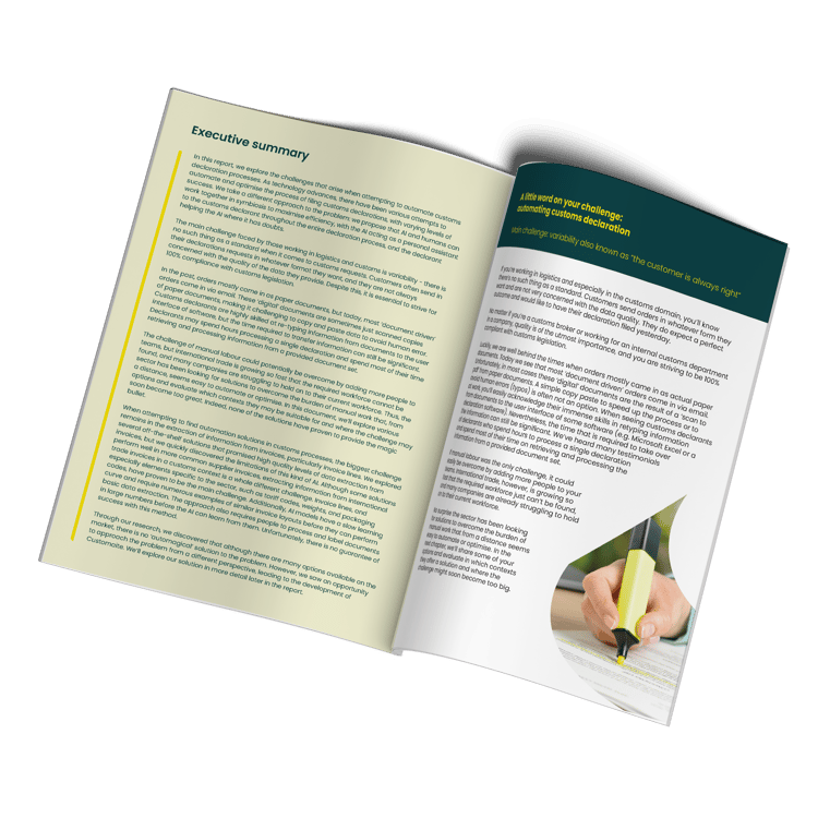 Whitepaper Customaite_Automating customs declaration processes